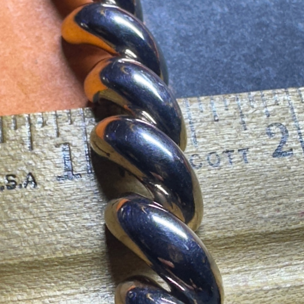 Italy Sterling Silver San Marco Bracelet - Picture 7 of 7